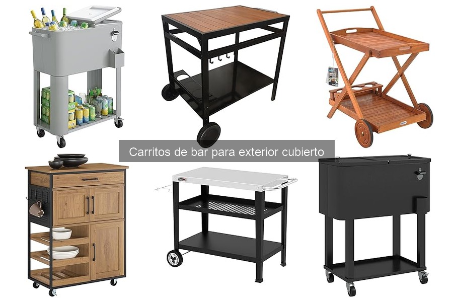 Ventajas de un carrito de bar cubierto para exteriores