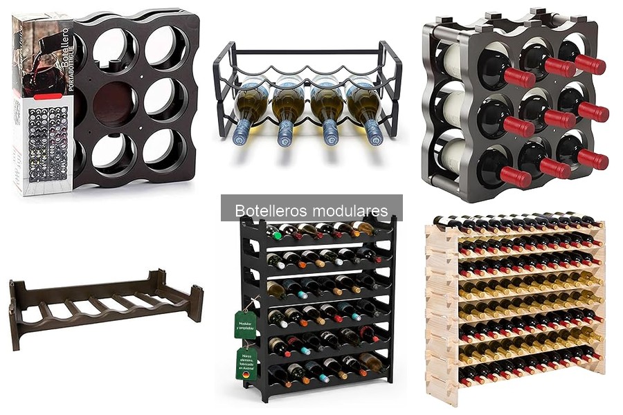 Ventajas de Usar Botelleros Modulares para tu Bar en Casa