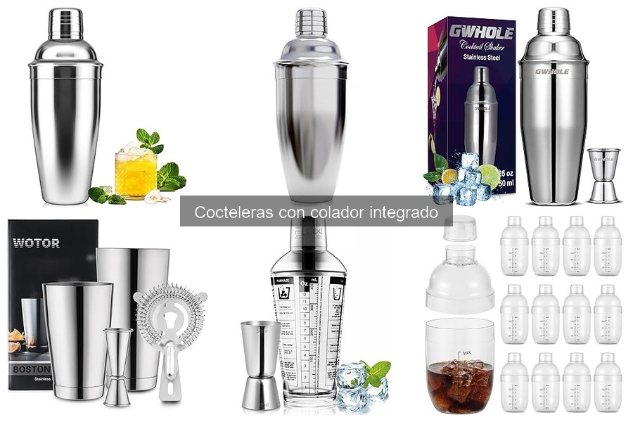 Ventajas de usar coctelera con colador integrado en casa