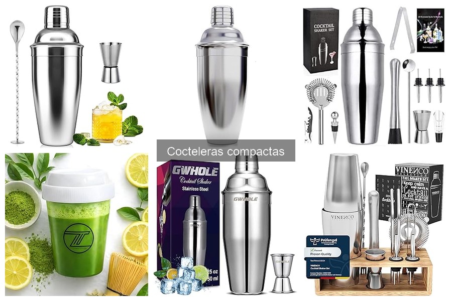 Ventajas de usar cocteleras compactas en casa