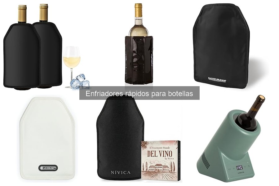 Ventajas de usar enfriadores rápidos para botellas de vino