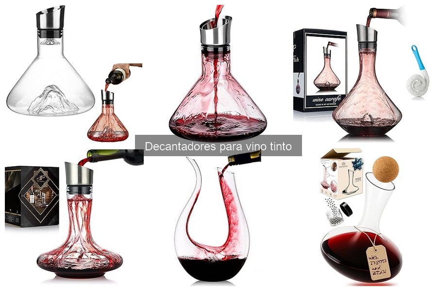 Ventajas de usar un decantador de vino tinto en casa