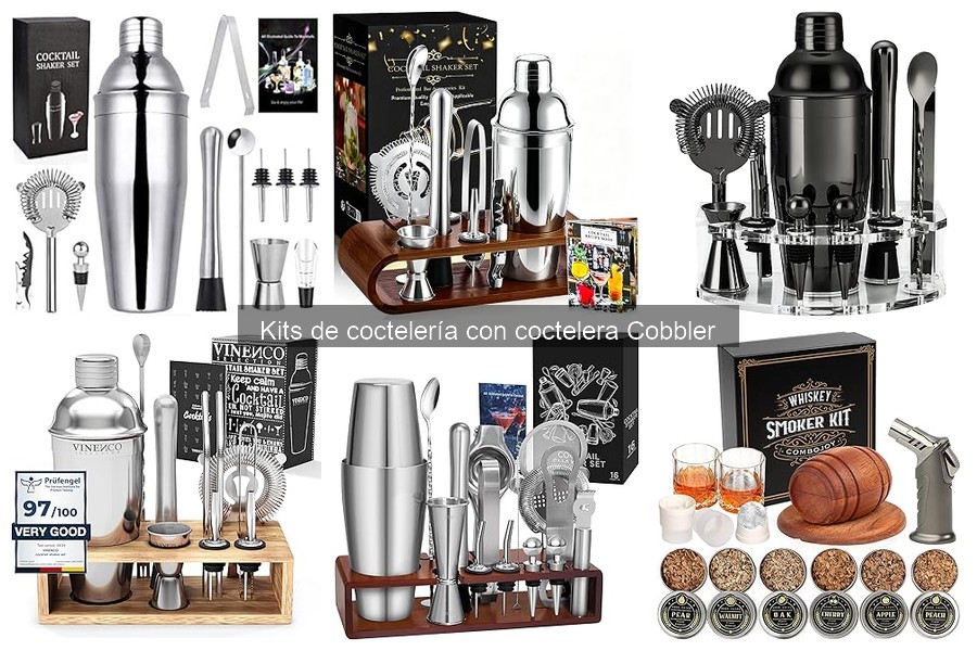 Ventajas de usar un kit de coctelería con coctelera Cobbler