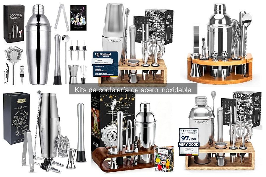 Ventajas de usar un kit de coctelería de acero inoxidable