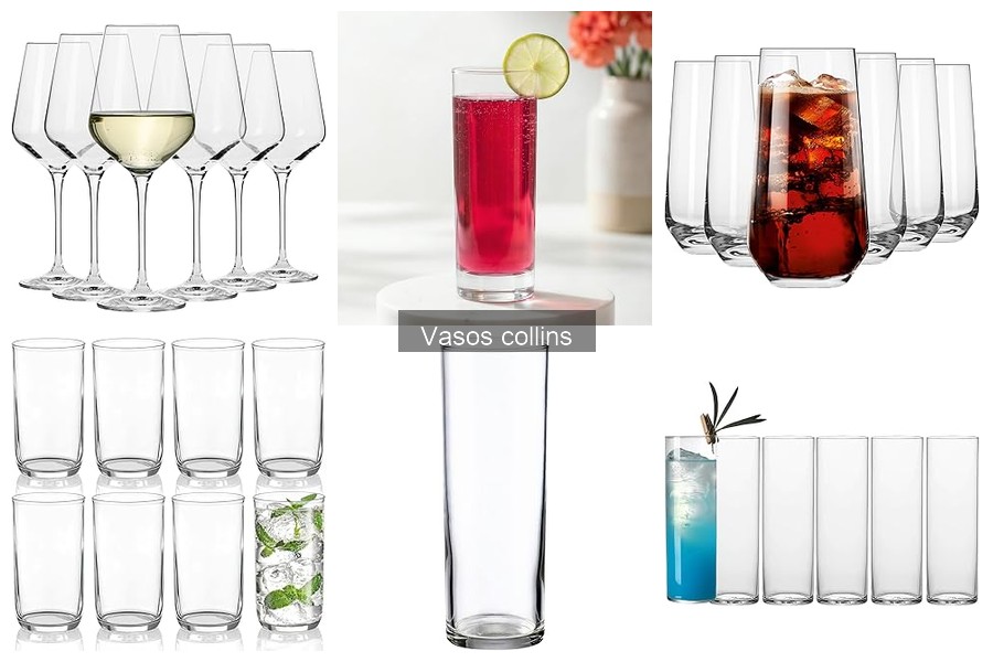 Ventajas de usar vasos collins para cócteles