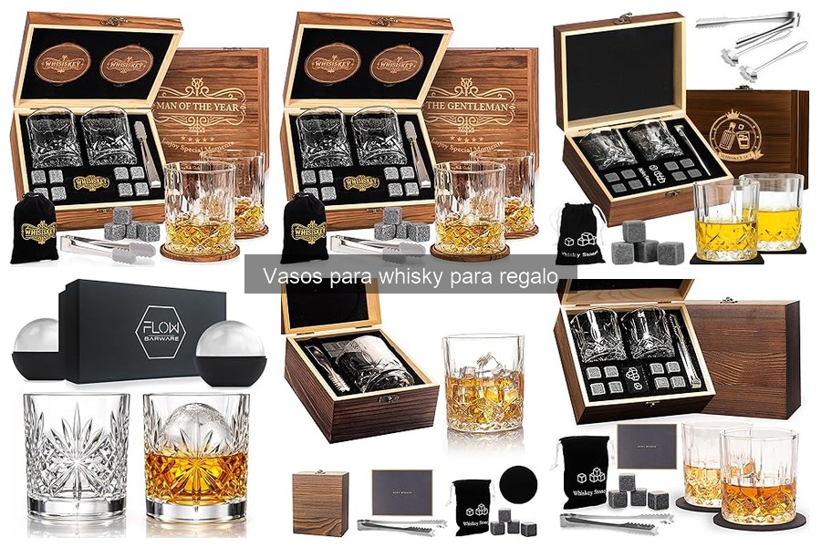 Ventajas de usar vasos de cristal para whisky al servir