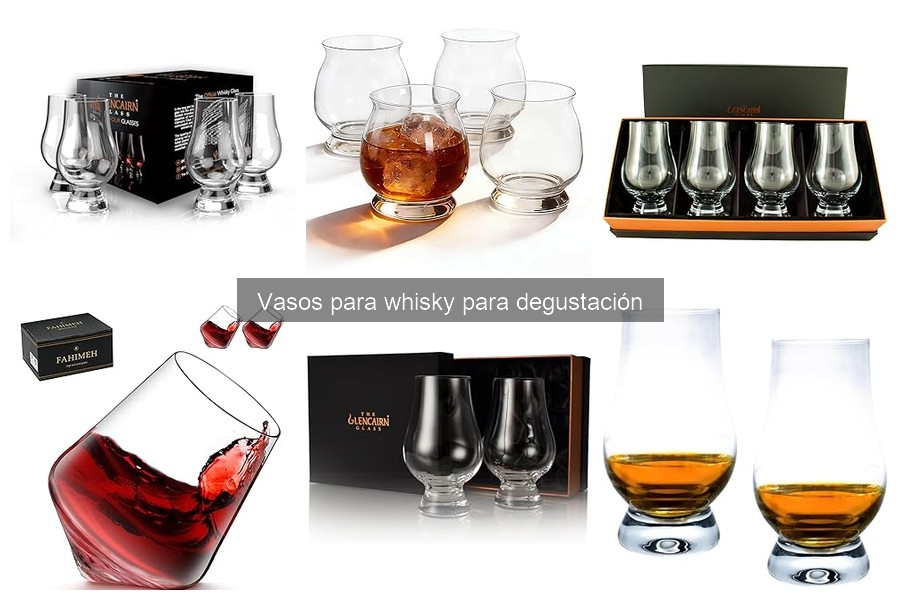 Ventajas de usar vasos específicos para degustar whisky