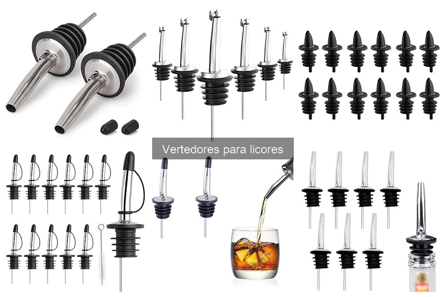 Ventajas de usar vertedores para licores en casa