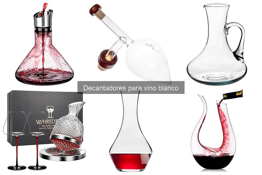 Ventajas de Utilizar un Decantador de Vino Blanco