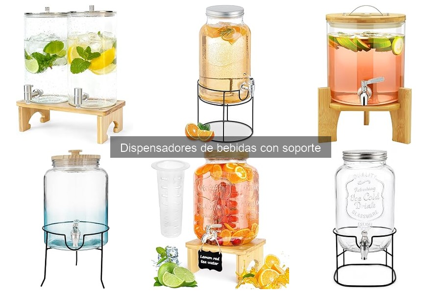 Ventajas del dispensador de bebidas con soporte en casa