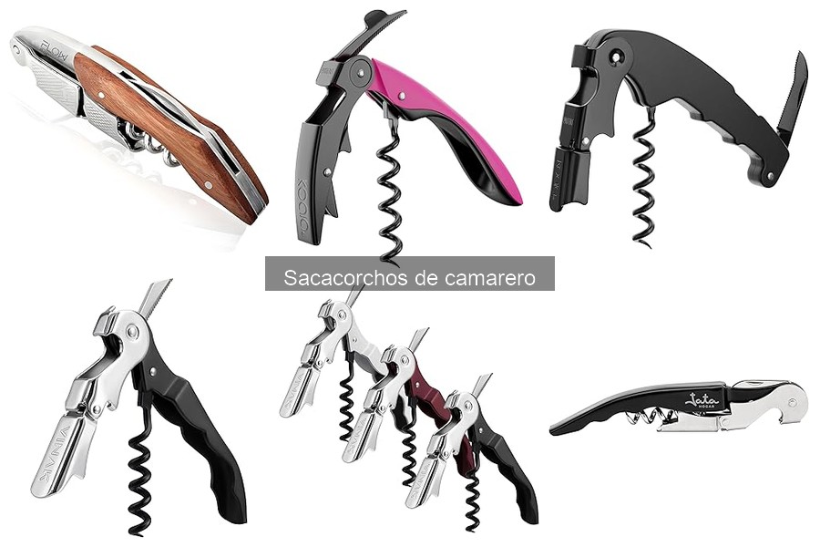 Ventajas del sacacorchos de camarero frente a eléctricos