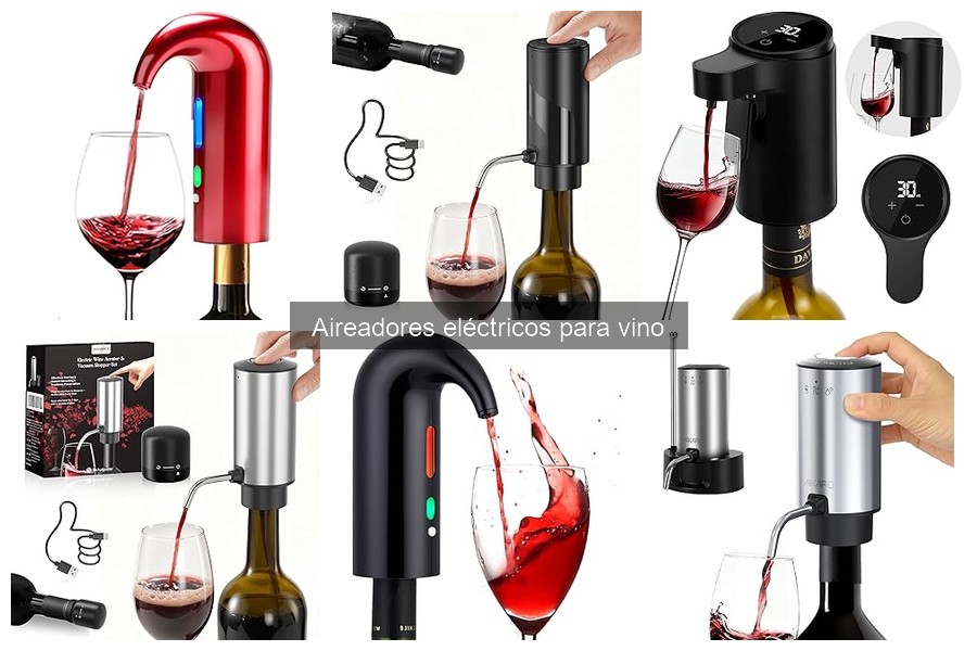 Ventajas y desventajas de los aireadores eléctricos de vino