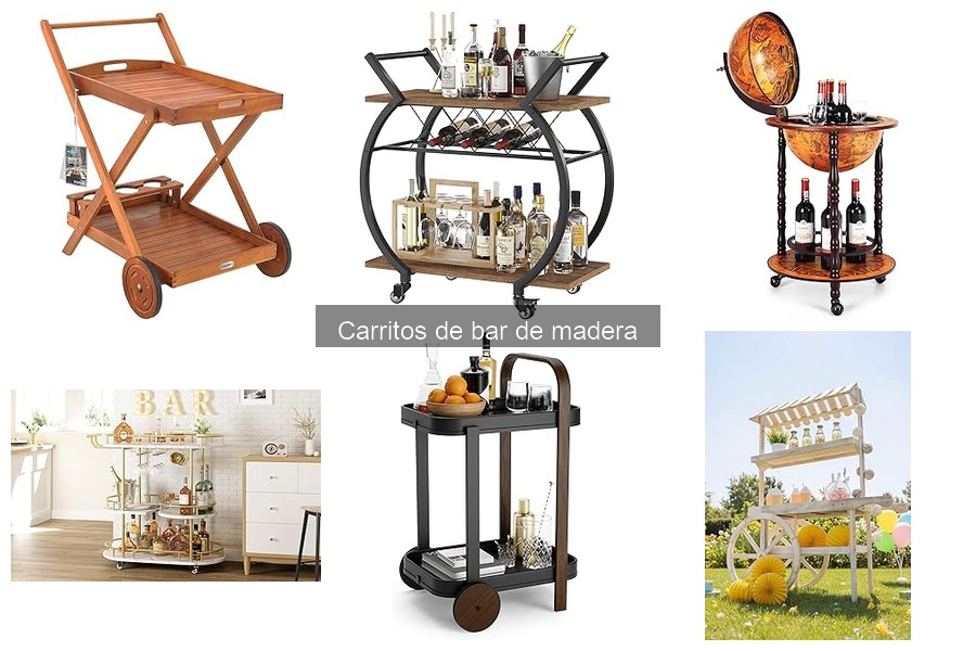 Ventajas y Desventajas de los Carritos de Bar de Madera