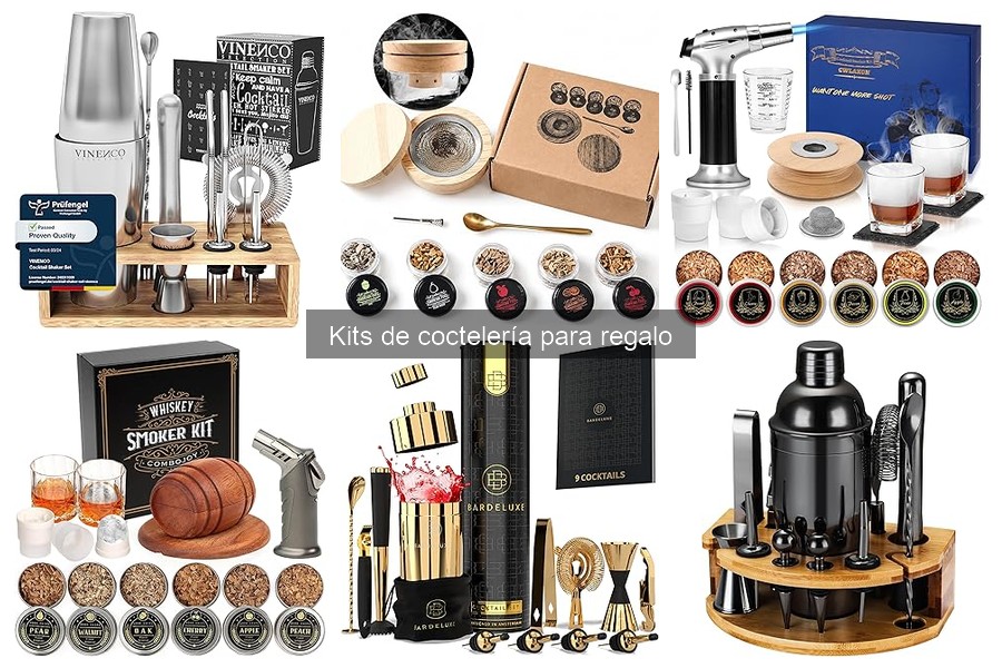 Ventajas y desventajas de regalar un kit de coctelería