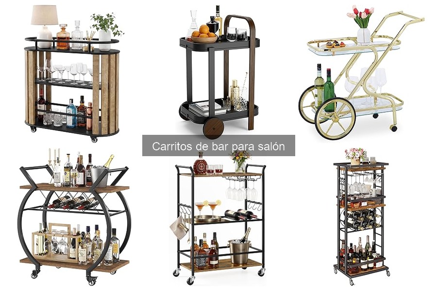 Ventajas y desventajas de un carrito de bar en casa